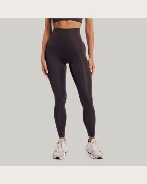 GymBeam Dámske legíny Aura Tee Brown M
