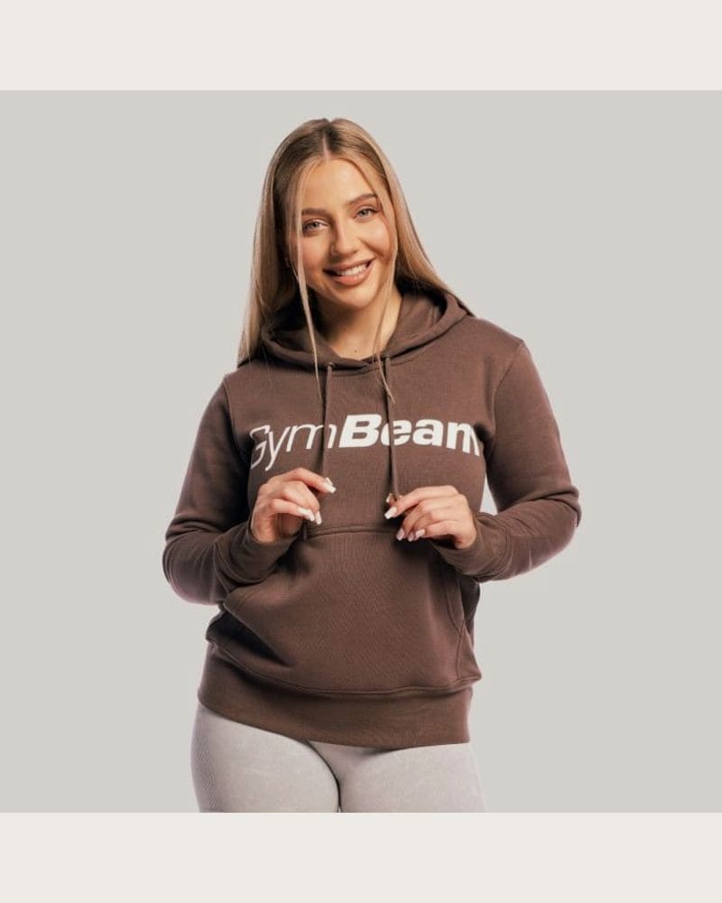 GymBeam Dámska Mikina Athlete Cocoa XS