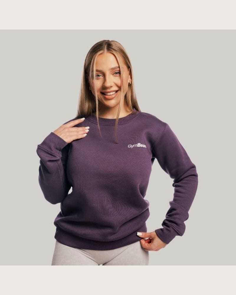 GymBeam Dámska Mikina Basic Jumper Obsidian XS