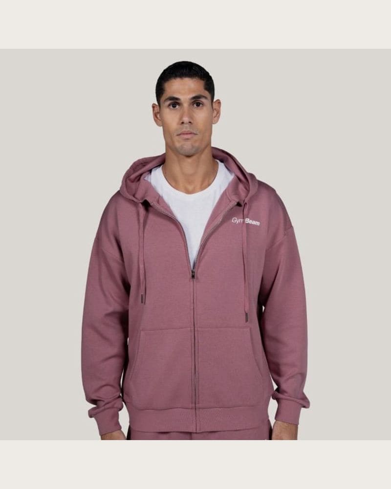 GymBeam Mikina so zipsom Relay Haze S