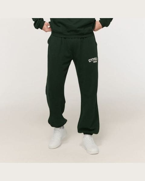 GymBeam Tepláky Varsity Green XXL