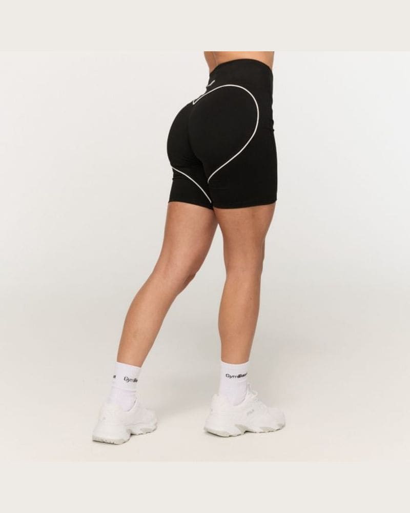 GymBeam Dámske šortky Varsity Black XS