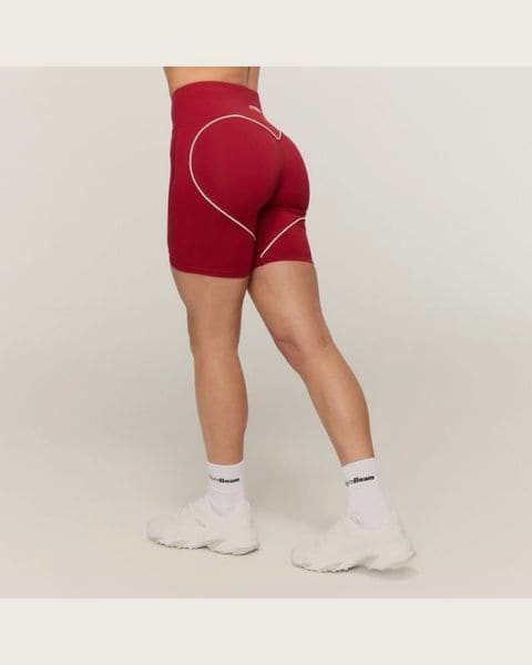 GymBeam Dámske šortky Varsity Red S