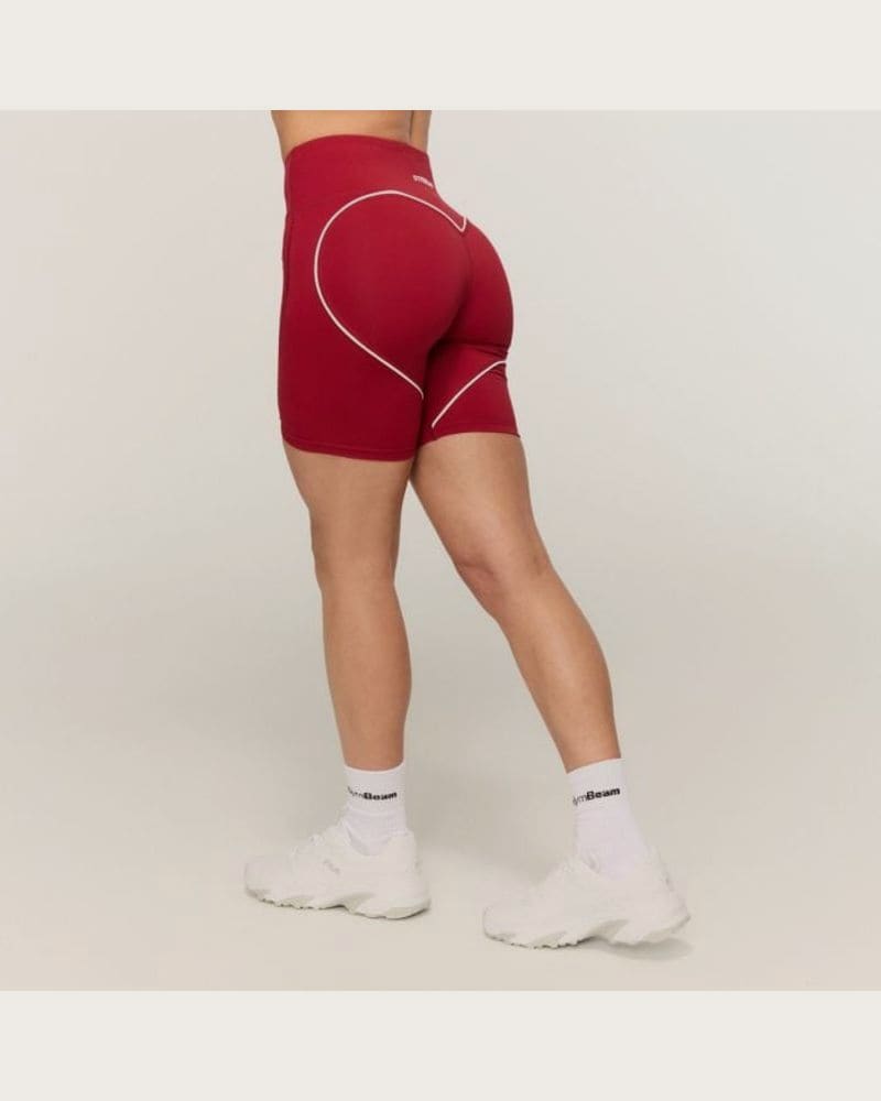 GymBeam Dámske šortky Varsity Red S