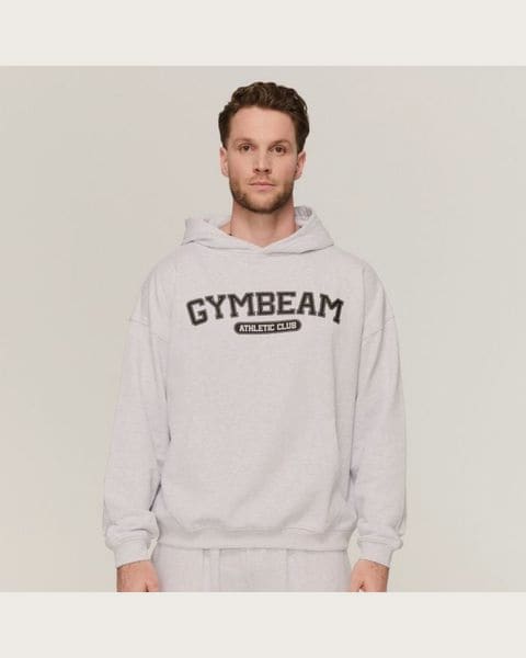 GymBeam Mikina Varsity Grey M