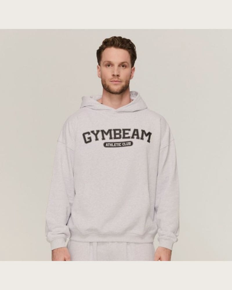 GymBeam Mikina Varsity Grey M