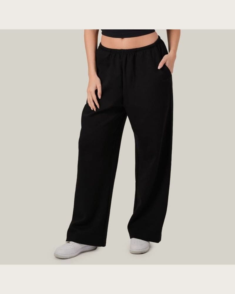 GymBeam Dámske tepláky NEO Black M
