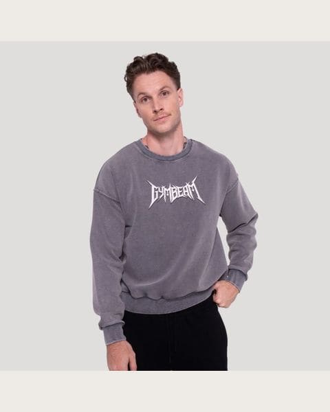 GymBeam Mikina Spike Gray S