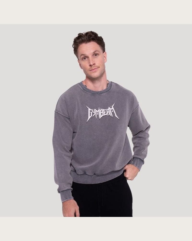 GymBeam Mikina Spike Gray S