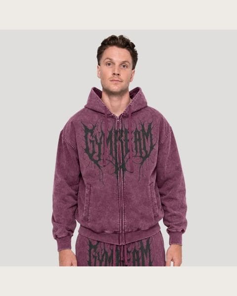GymBeam Mikina Abyss Raisin L