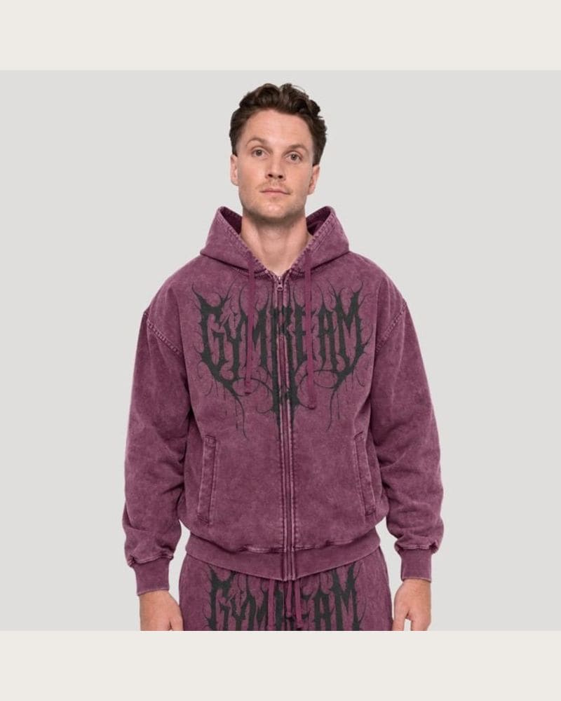 GymBeam Mikina Abyss Raisin L