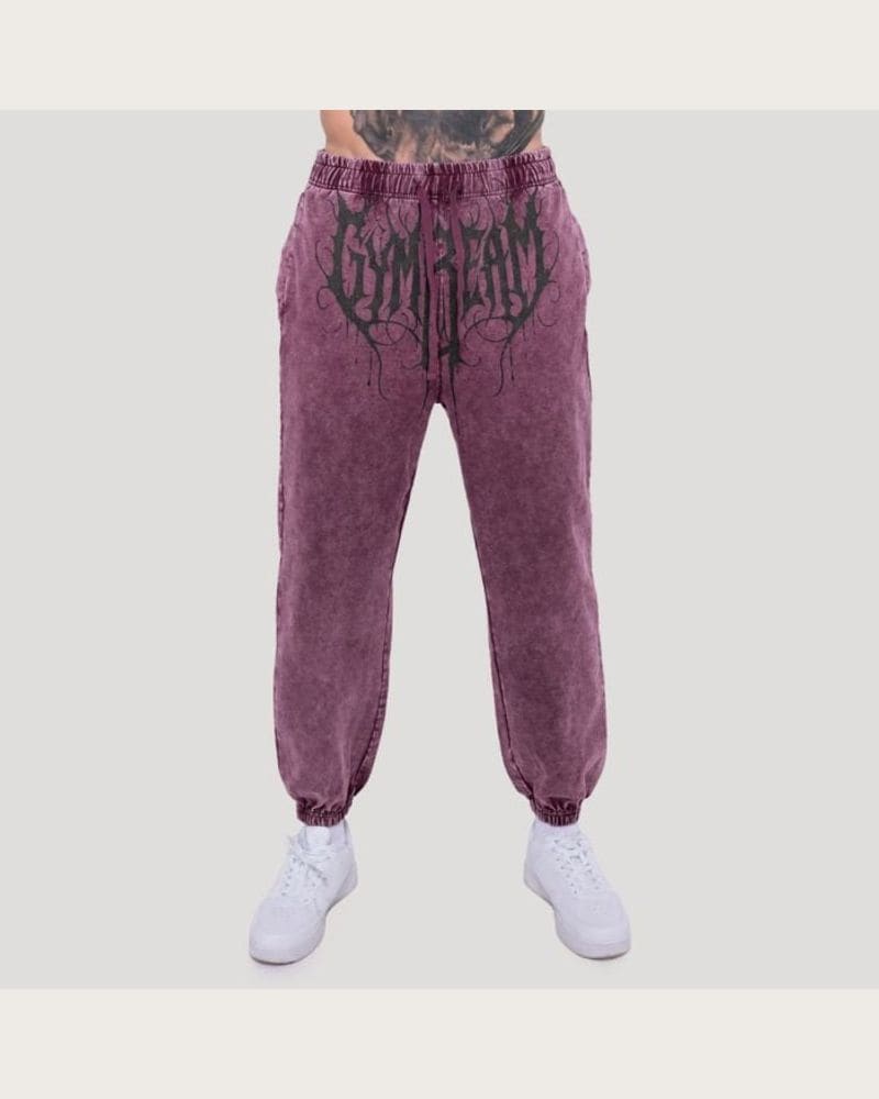 GymBeam Tepláky Abyss Raisin S