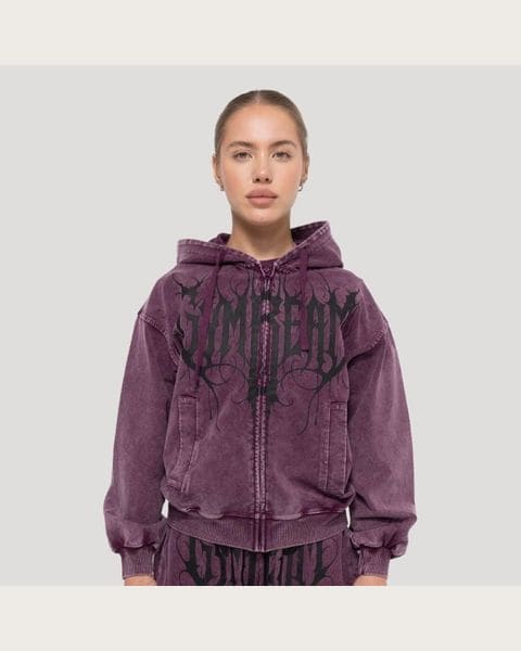 GymBeam Dámska mikina Abyss Raisin XS
