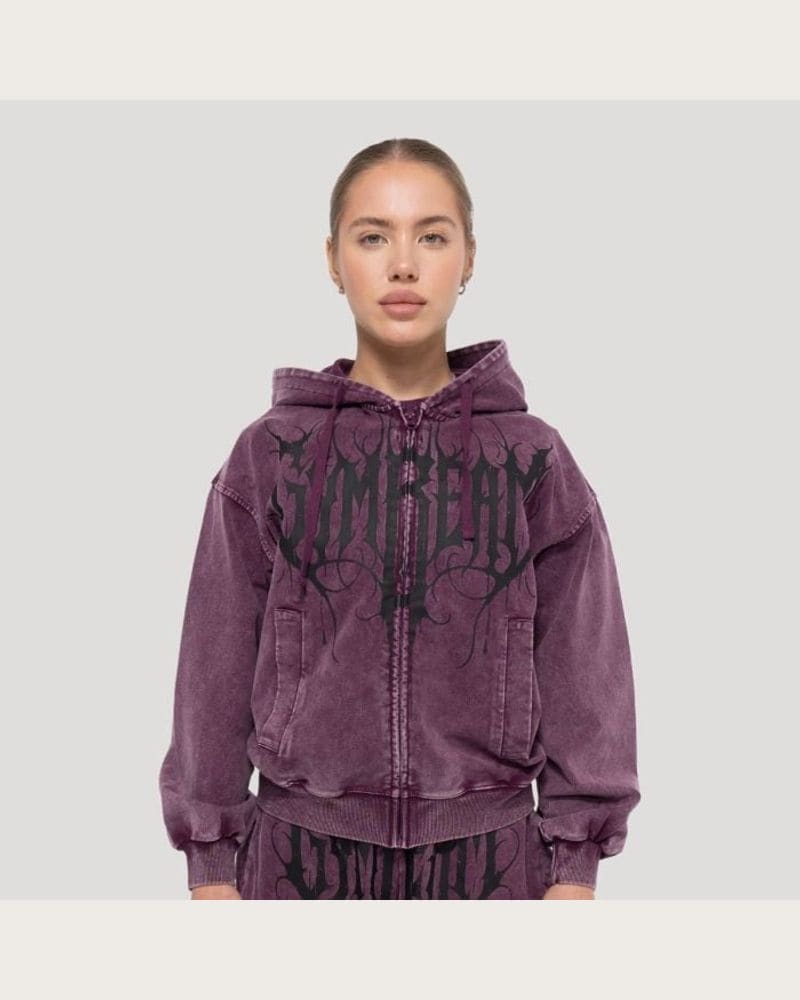 GymBeam Dámska mikina Abyss Raisin XS