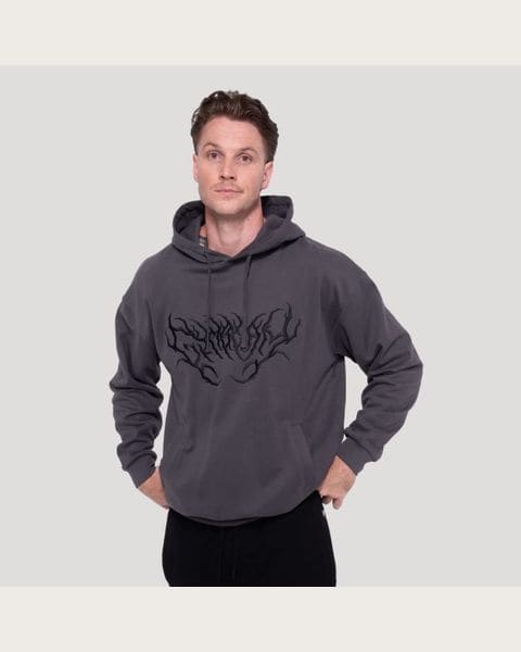 GymBeam Mikina Thorn Grey M