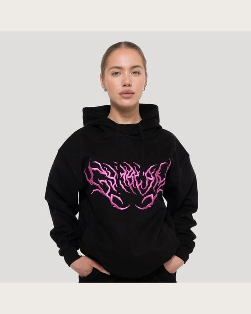 GymBeam Dámska mikina Thorn Black XS