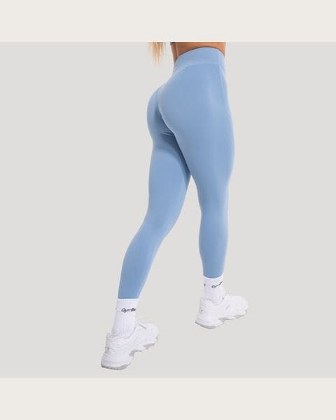 GymBeam Dámske legíny Flow Azure M