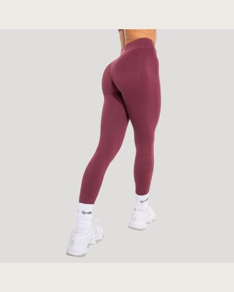 GymBeam Dámske legíny Flow Wine XS