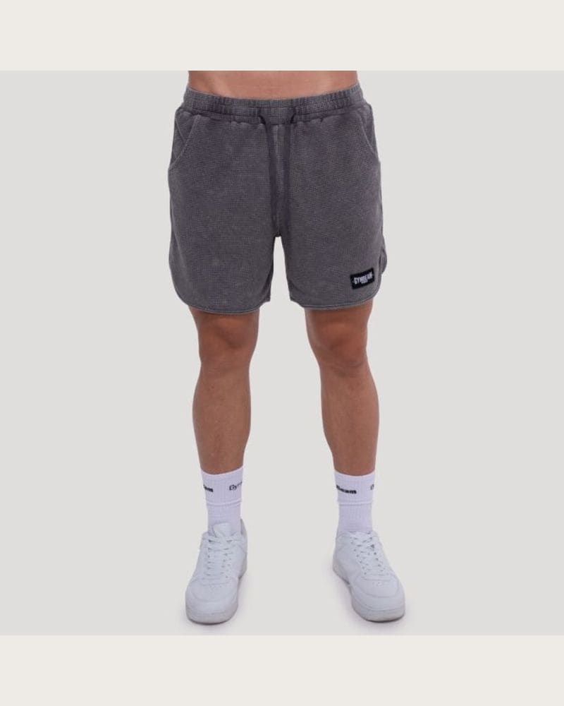 GymBeam Šortky Persistence Washed Gray L