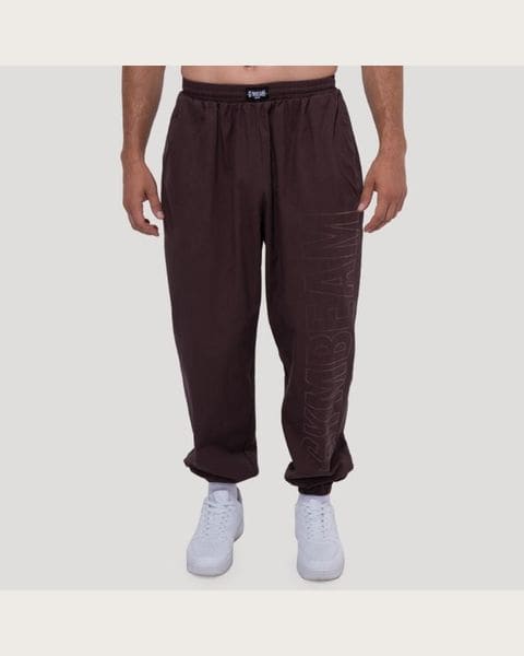 GymBeam Pumper Nohavice Persistence Brown L