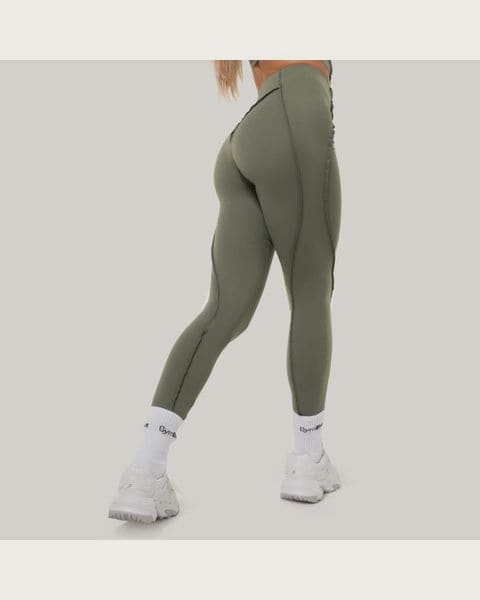 GymBeam Dámske legíny Cosmo Olive XS