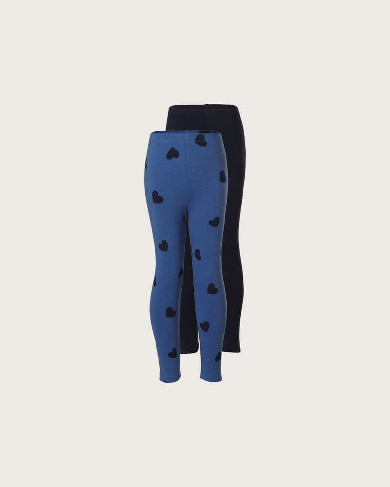 LUPILU® Dievčenské termolegíny, 2 kusy (modrá/navy modrá, 110/116)