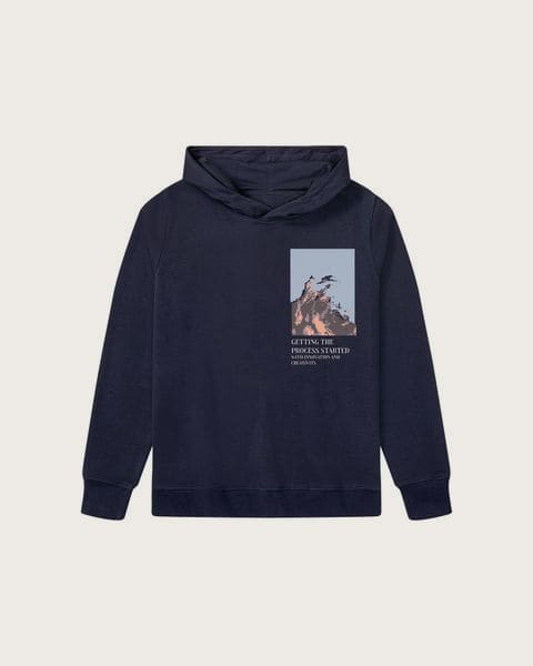 PEPPERTS!® Detský chlapčenský mikinový sveter s vysokým podielom biobavlny. (navy modrá, 134/140)