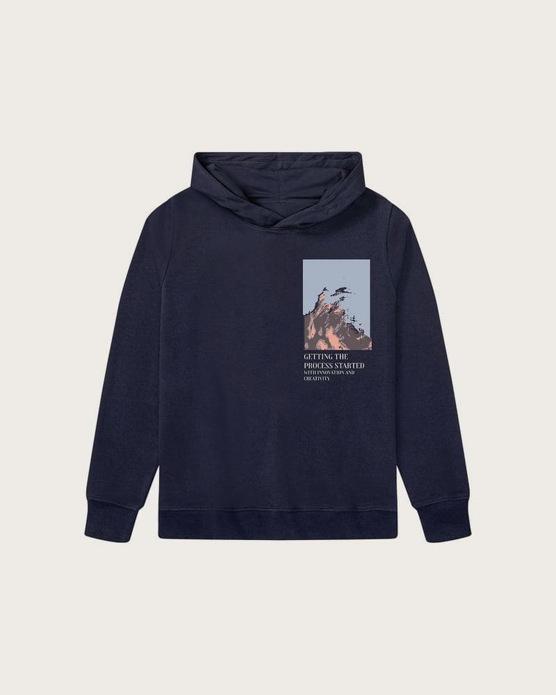 PEPPERTS!® Detský chlapčenský mikinový sveter s vysokým podielom biobavlny. (navy modrá, 146/152)