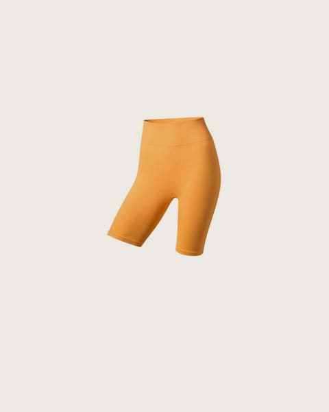 CRIVIT Dámske funkčné cyklistické šortky, seamless. (oranžová, S (36/38))