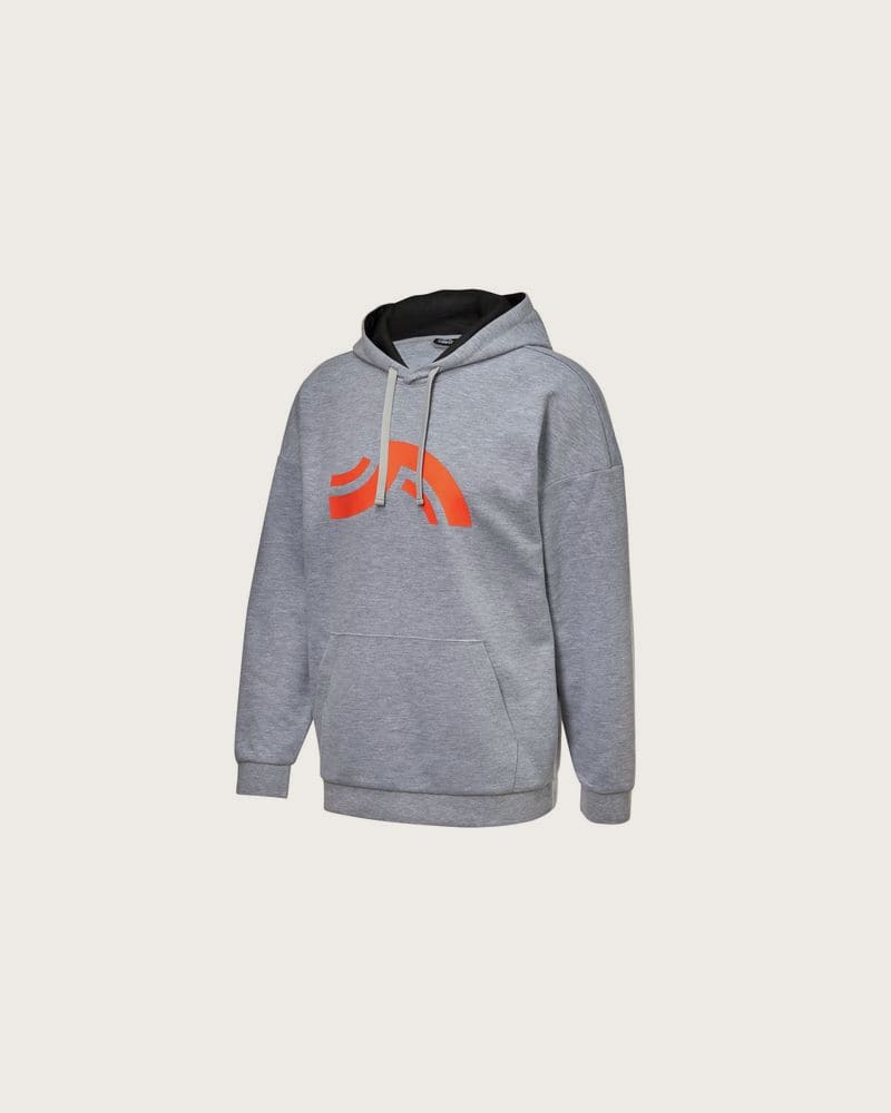 CRIVIT Pánska mikina s kapucňou a klokaním vrecko. (sivá, XL(56/58))