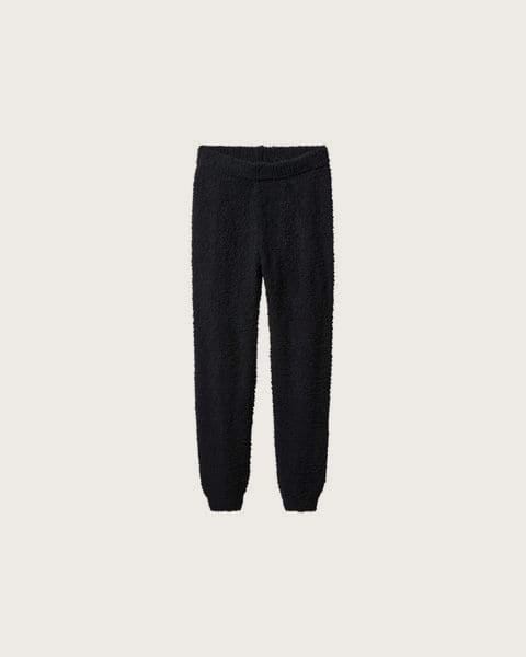 ESMARA® Dámske plyšové legíny (čierna, XS (32/34))