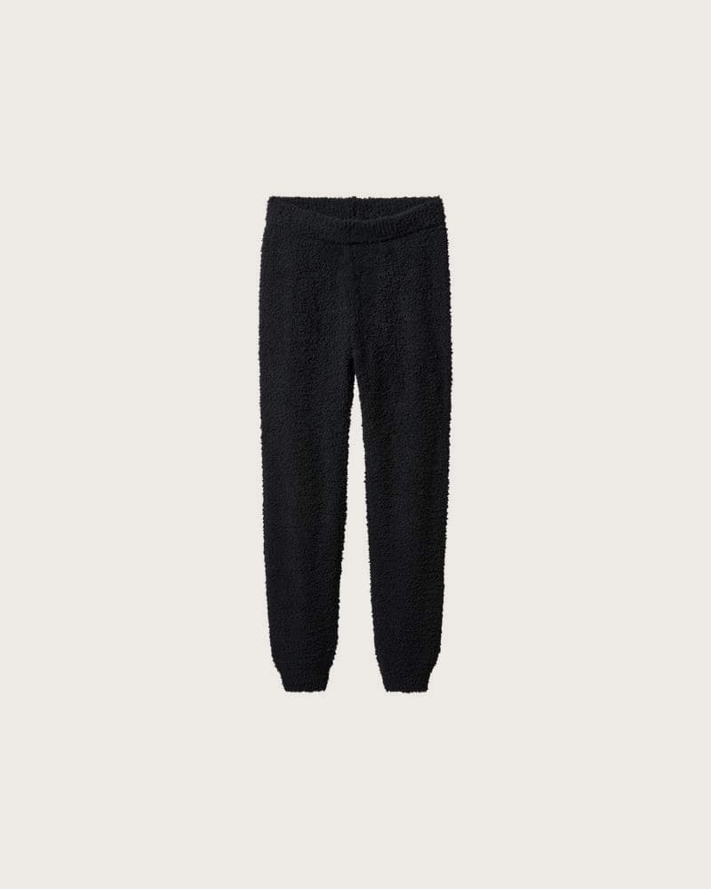 ESMARA® Dámske plyšové legíny (čierna, S (36/38))