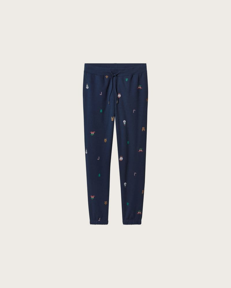 ESMARA MEN Tepláky (navy modrá, XL (56/58))