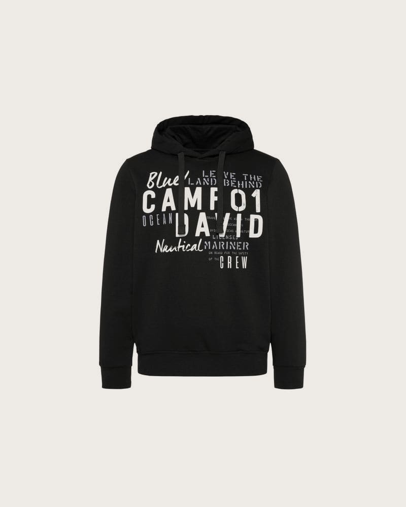 CAMP DAVID Pánska mikina (čierna, XXL)