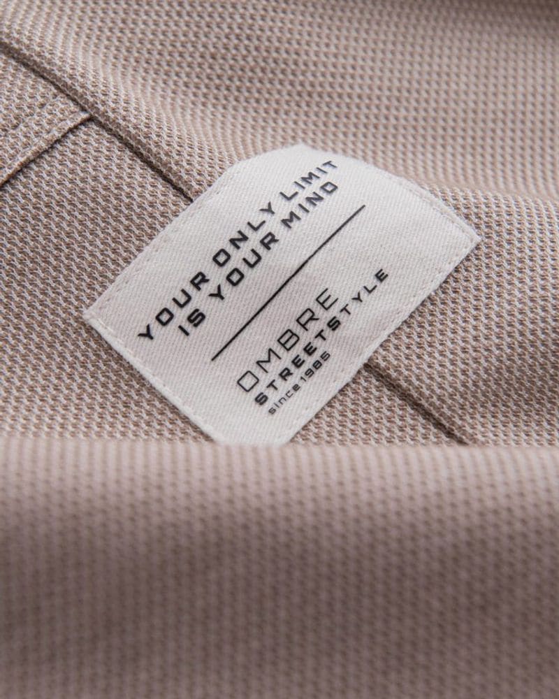 Trendy kávové pletené tepláky – fotka 7