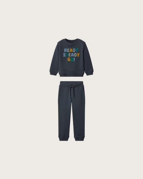 Lupilu® Detská súprava, 2-dielna (navy modrá, 110/116)