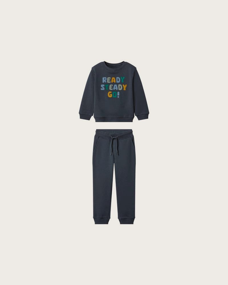 Lupilu® Detská súprava, 2-dielna (navy modrá, 110/116)