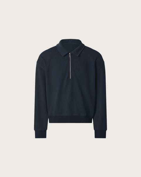 ESMARA MEN Pánska mikina (navy modrá, L (52/54))