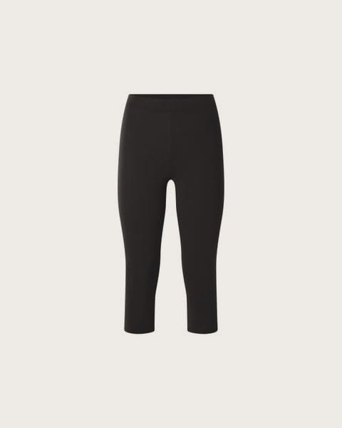 ESMARA® Dámske capri legíny (čierna, S (36/38))