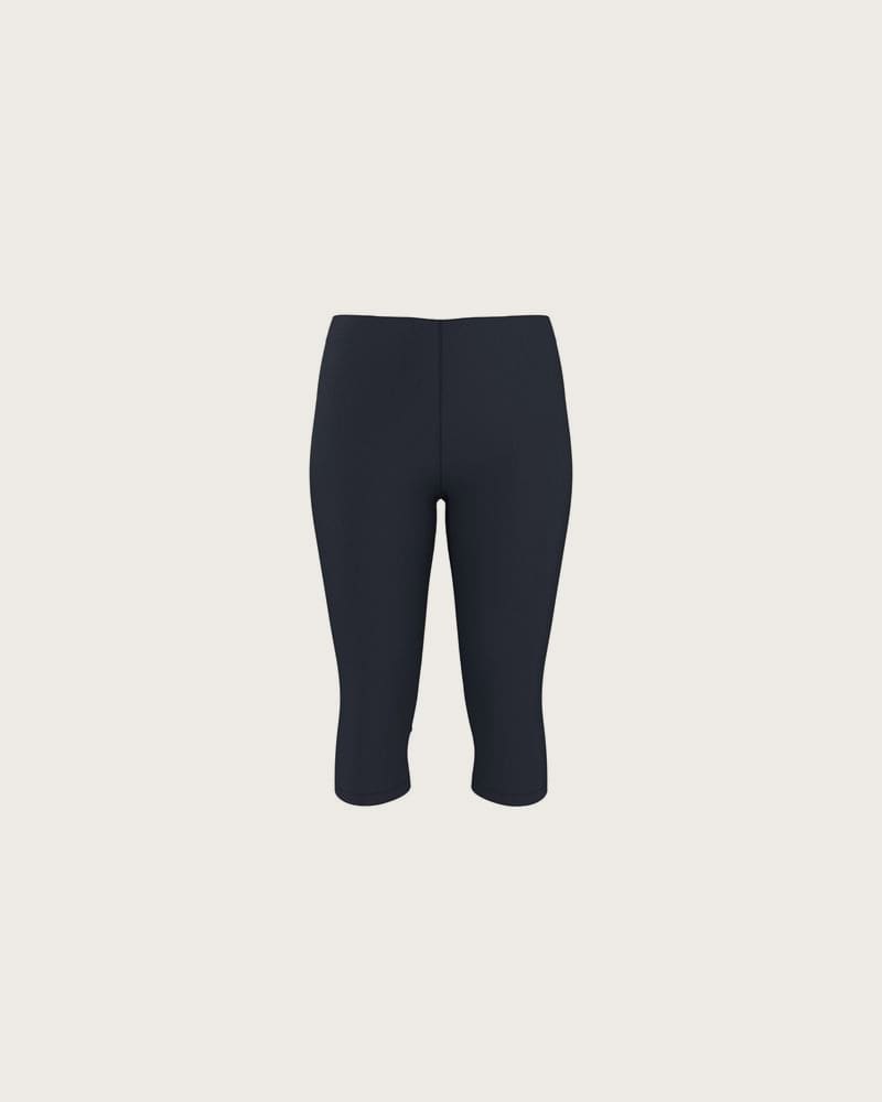 ESMARA® Dámske capri legíny (navy modrá, L (44/46))