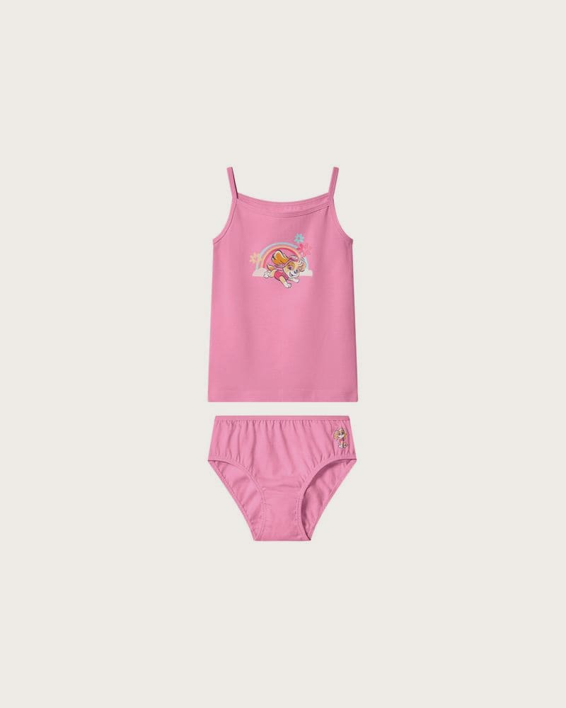 LUPILU® Súprava bielizne pre batoľatá „Paw Patrol“, 2-dielna. (bledoružová, 98/104) – fotka 2
