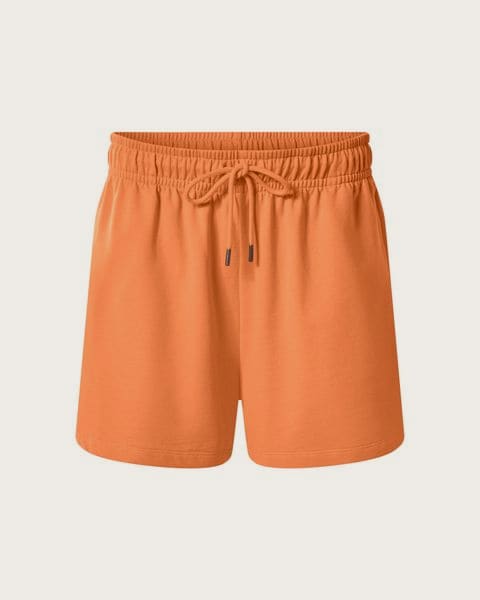 ESMARA® Dámske teplákové šortky (oranžová, XS (32/34))