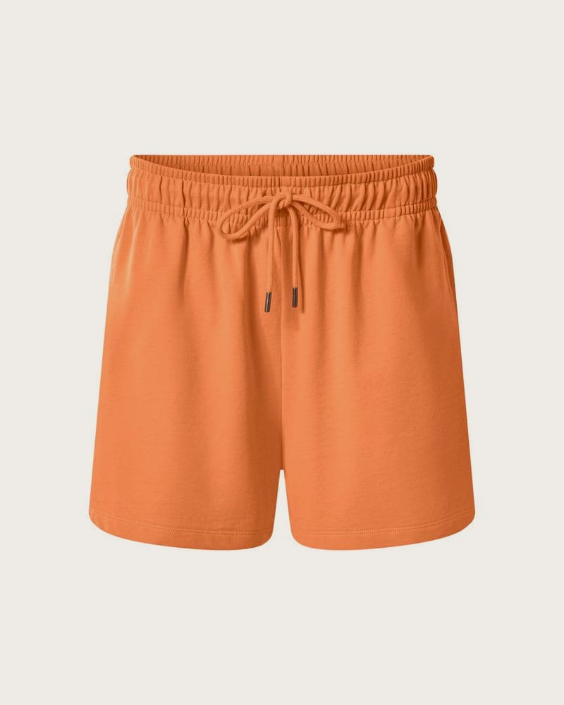 ESMARA® Dámske teplákové šortky (oranžová, XS (32/34))