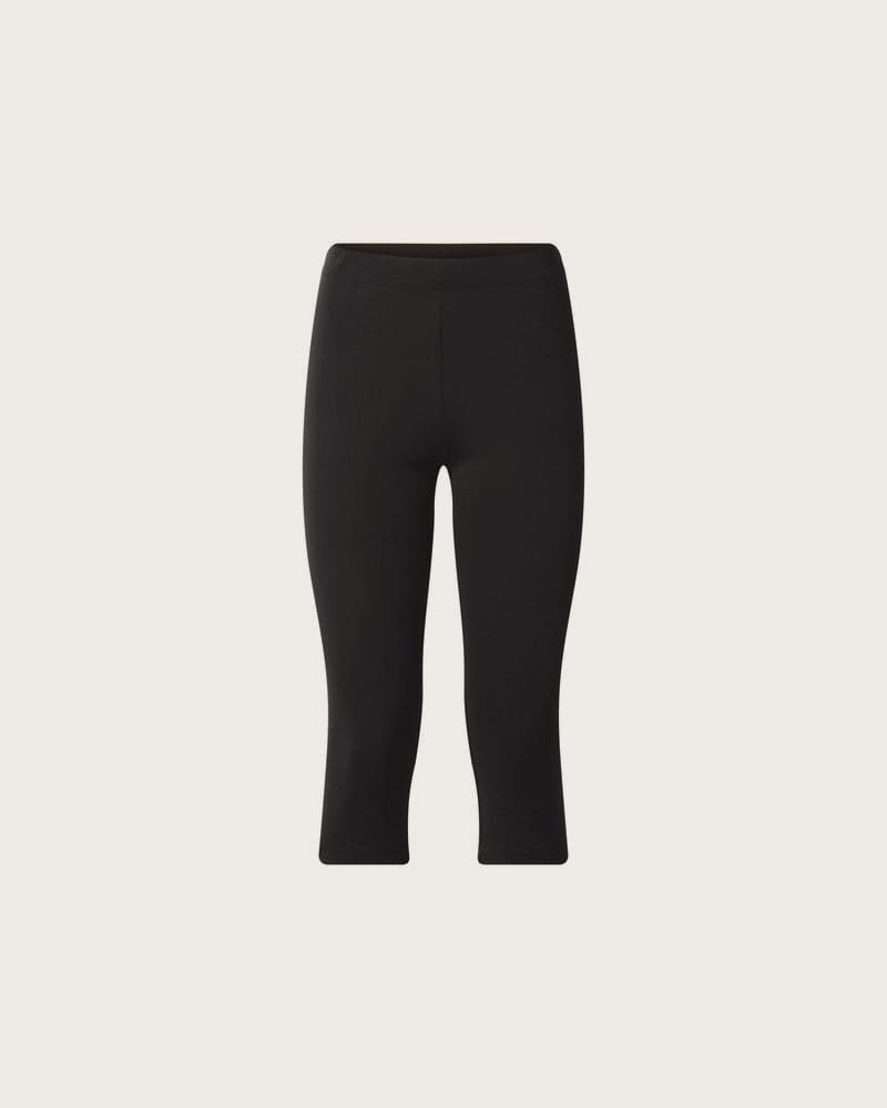 ESMARA® Dámske capri legíny (čierna, XS (32/34))