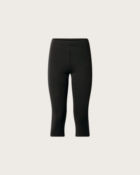 ESMARA® Dámske capri legíny (čierna, L (44/46))
