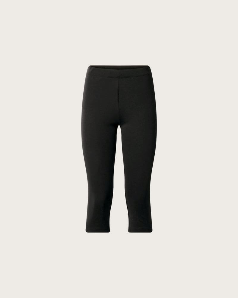 ESMARA® Dámske capri legíny (čierna, S (36/38))
