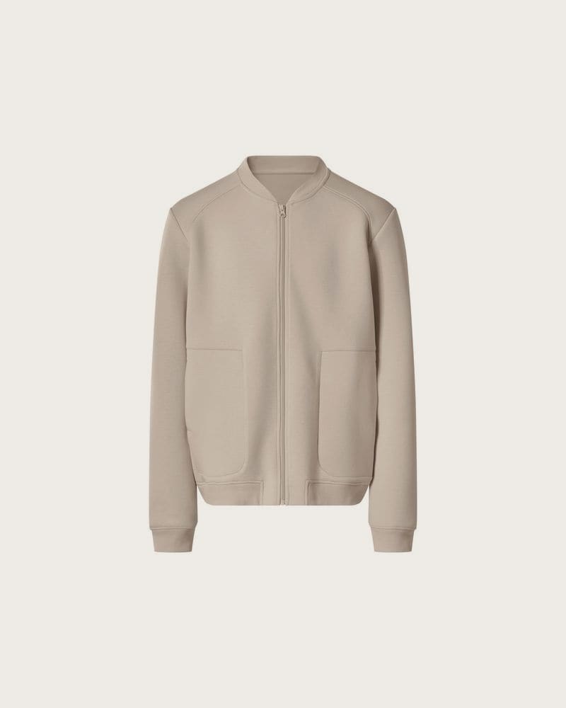 ESMARA MEN Pánska mikina na zips (sivá, M (48/50))