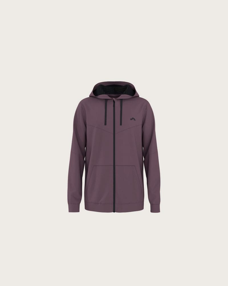 CRIVIT Pánska mikina na zips (červená, XL (56/58))