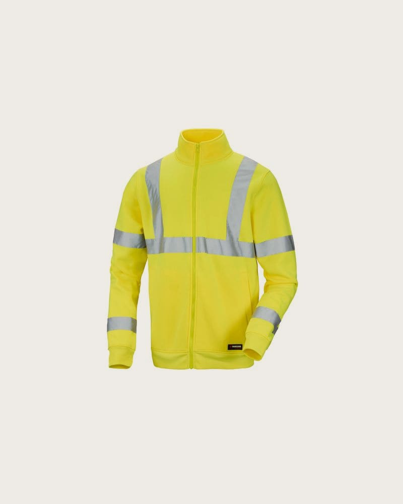 PARKSIDE PERFORMANCE® Pánska výstražná mikina / Pánska mikina (žltá, S (44/46))