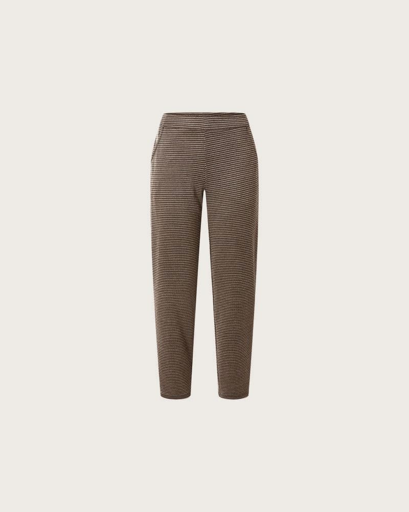 ESMARA® Dámske nohavice „Jogger“ (hnedá, L(44/46))